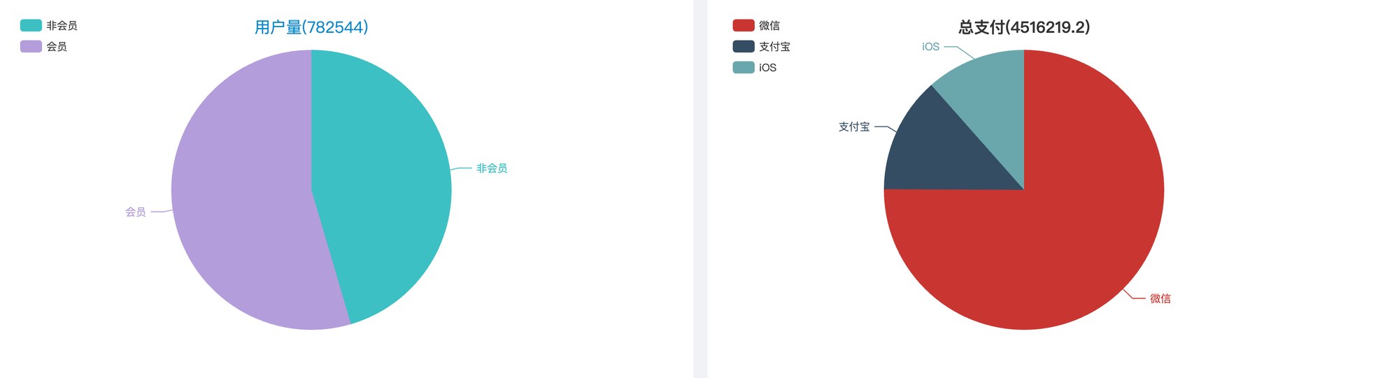 用户与支付统计